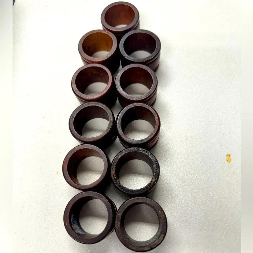 Pier 1 Imports Wood Napkin Holder Set Of 11 Kitchen Decor Tablescape